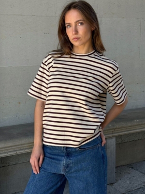 Boii Studios Tshirt Mejse Off White/Bordeaux