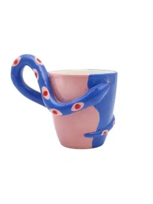 Que Rico Tasse Fancy Fuego Blau