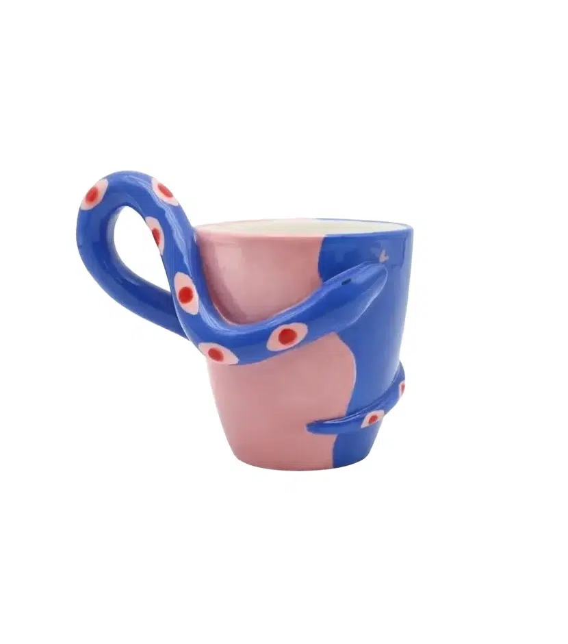 Que Rico Tasse Fancy Fuego Blau