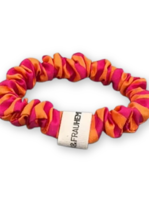 HERR&FRAUHEMPEL Haargummi Sisi orange pink