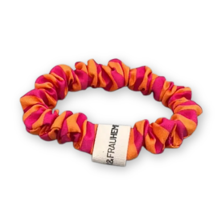 HERR&FRAUHEMPEL Haargummi Sisi orange pink