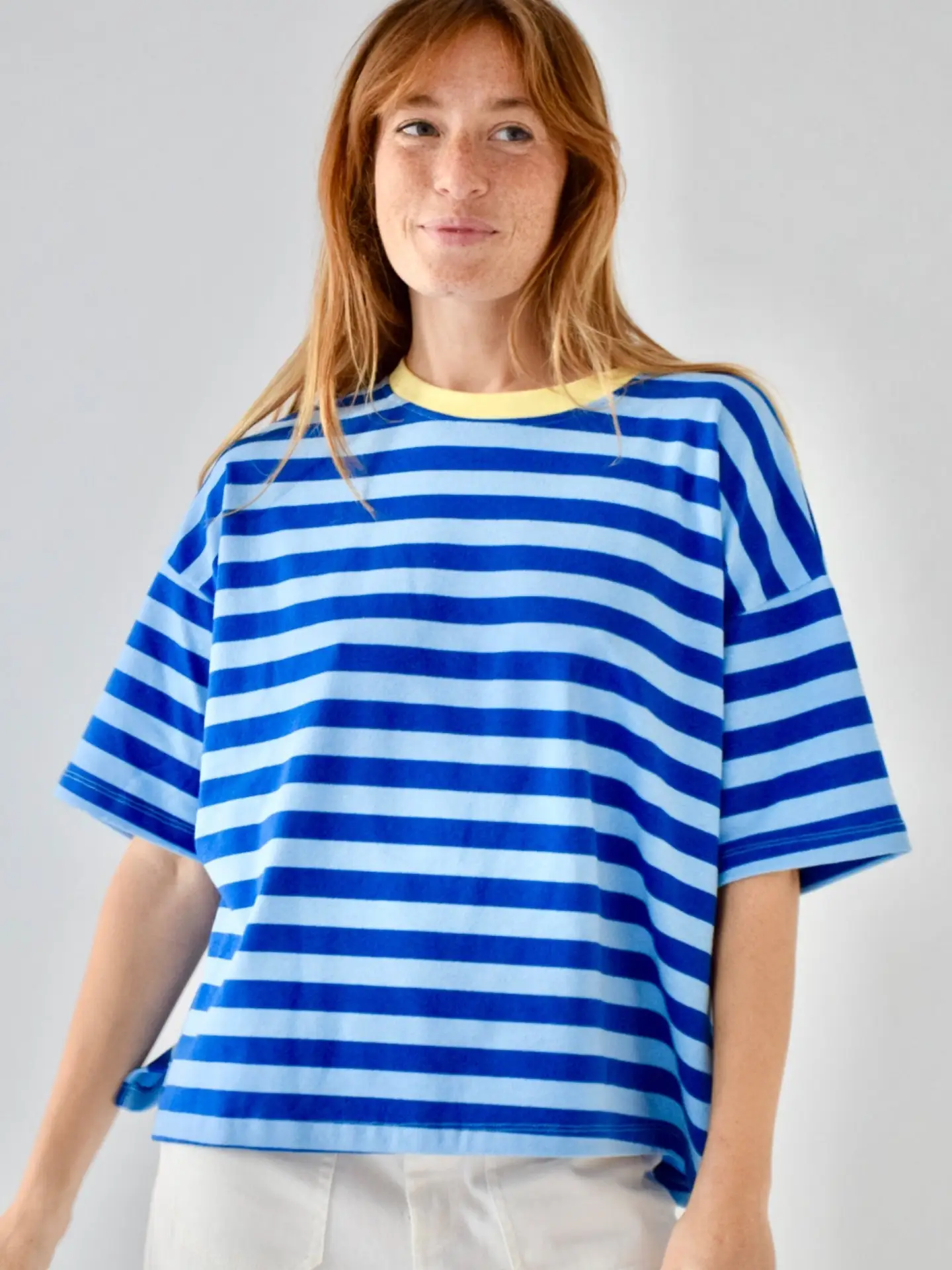 Mindtraveler T-Shirt Nunu gestreift blau
