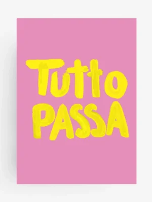 Ute Arnold Postkarte *Tutto Passa*