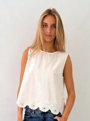 Boii Studios Top Eva Off White