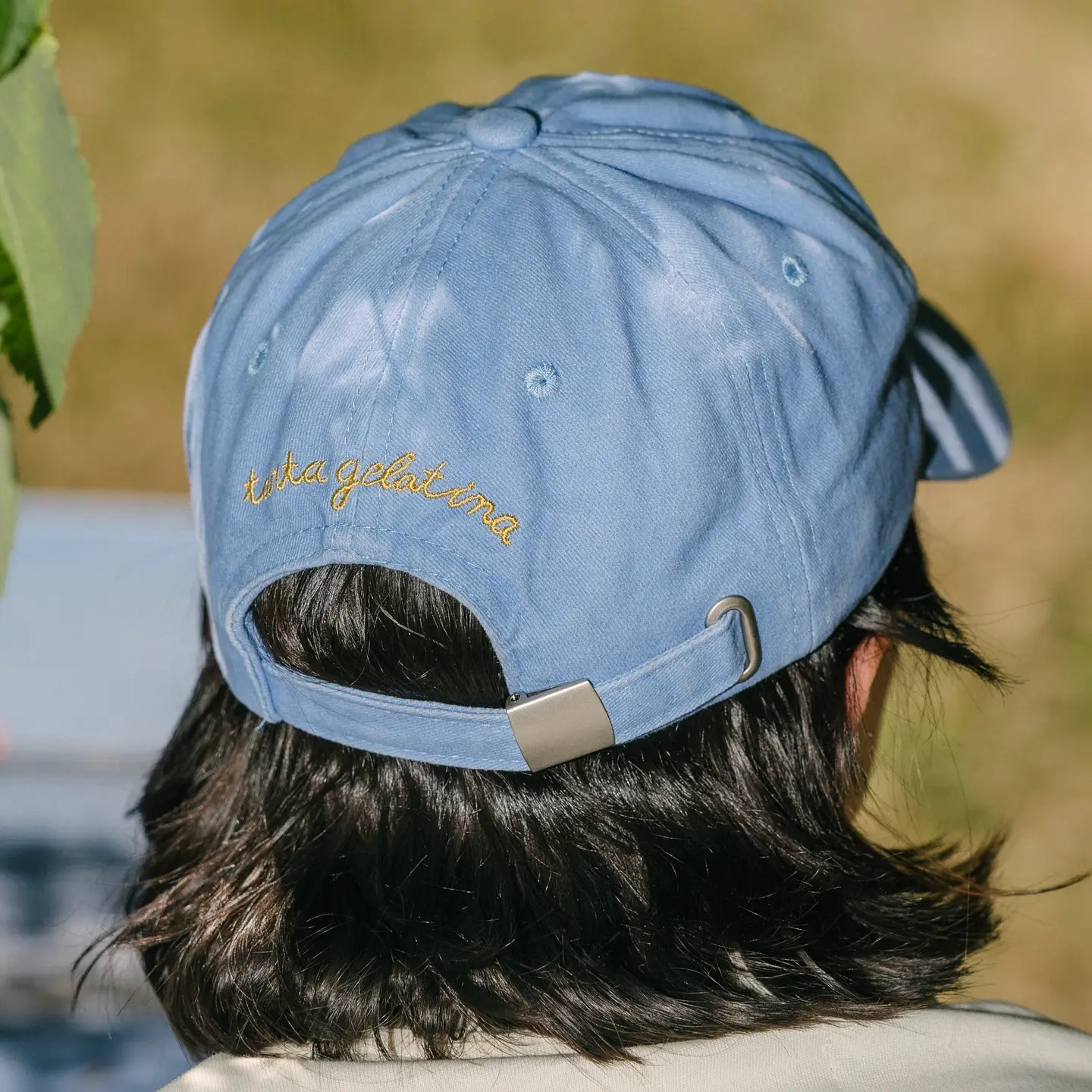 Tarta Gelatina Cap Pferd Hellblau