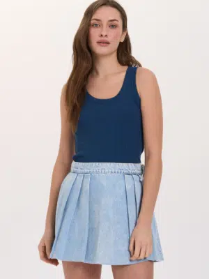 24 Colours Top dunkelblau