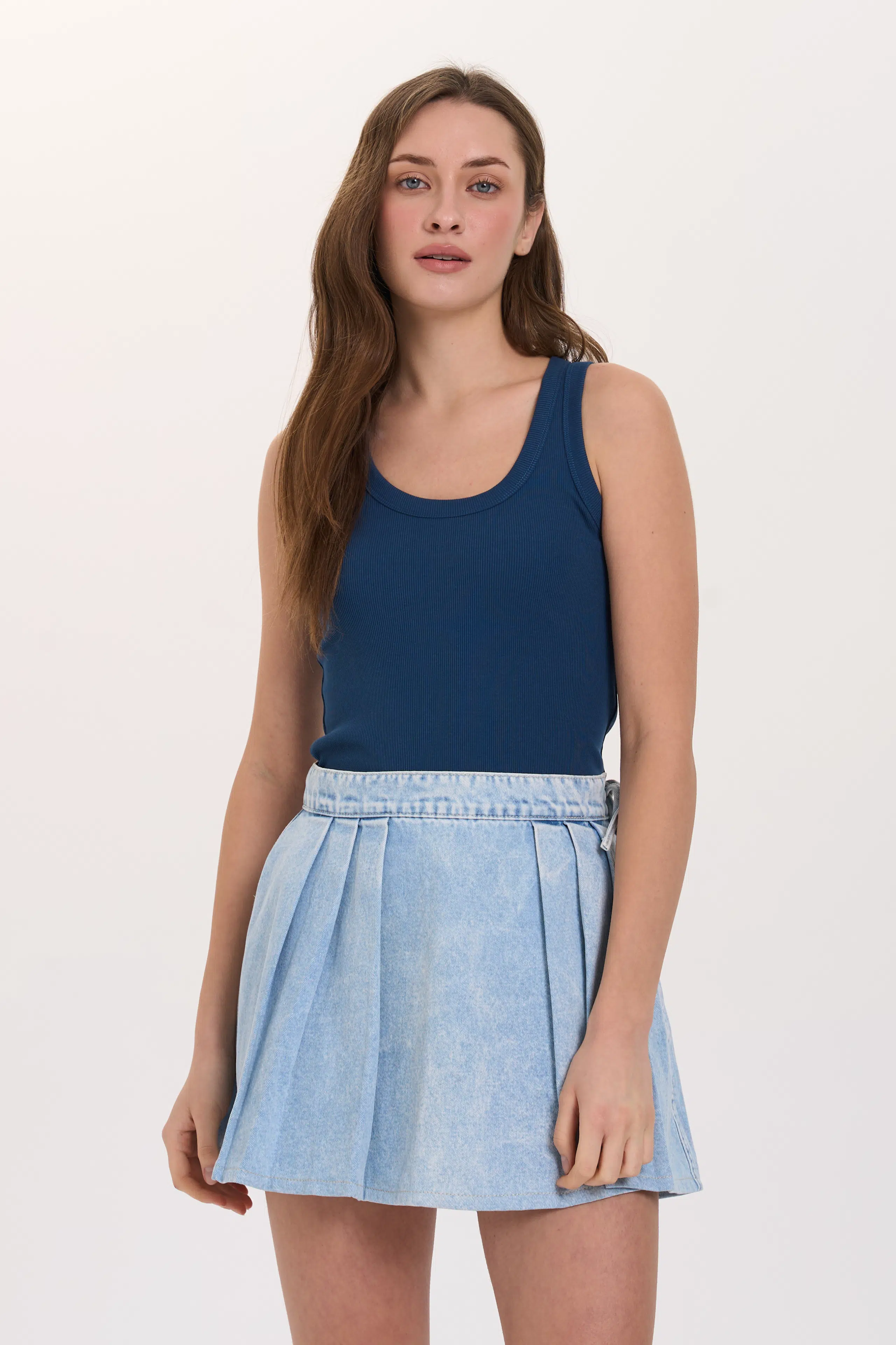 24 Colours Top dunkelblau