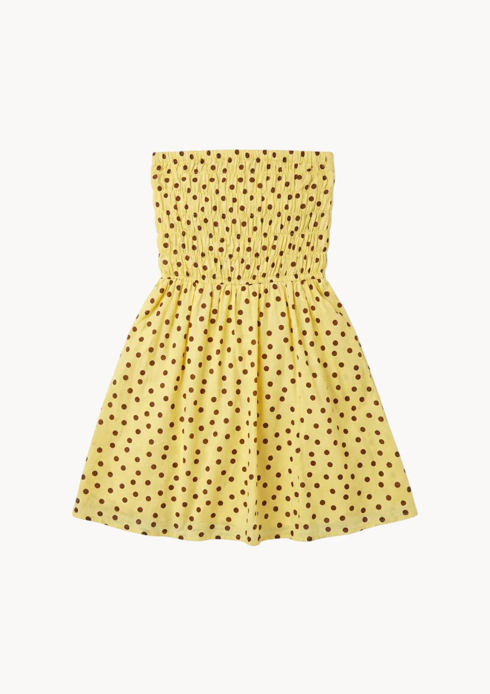 Mindtraveler Kleid gepunktet gelb Mindtraveler Kleid gepunktet gelb