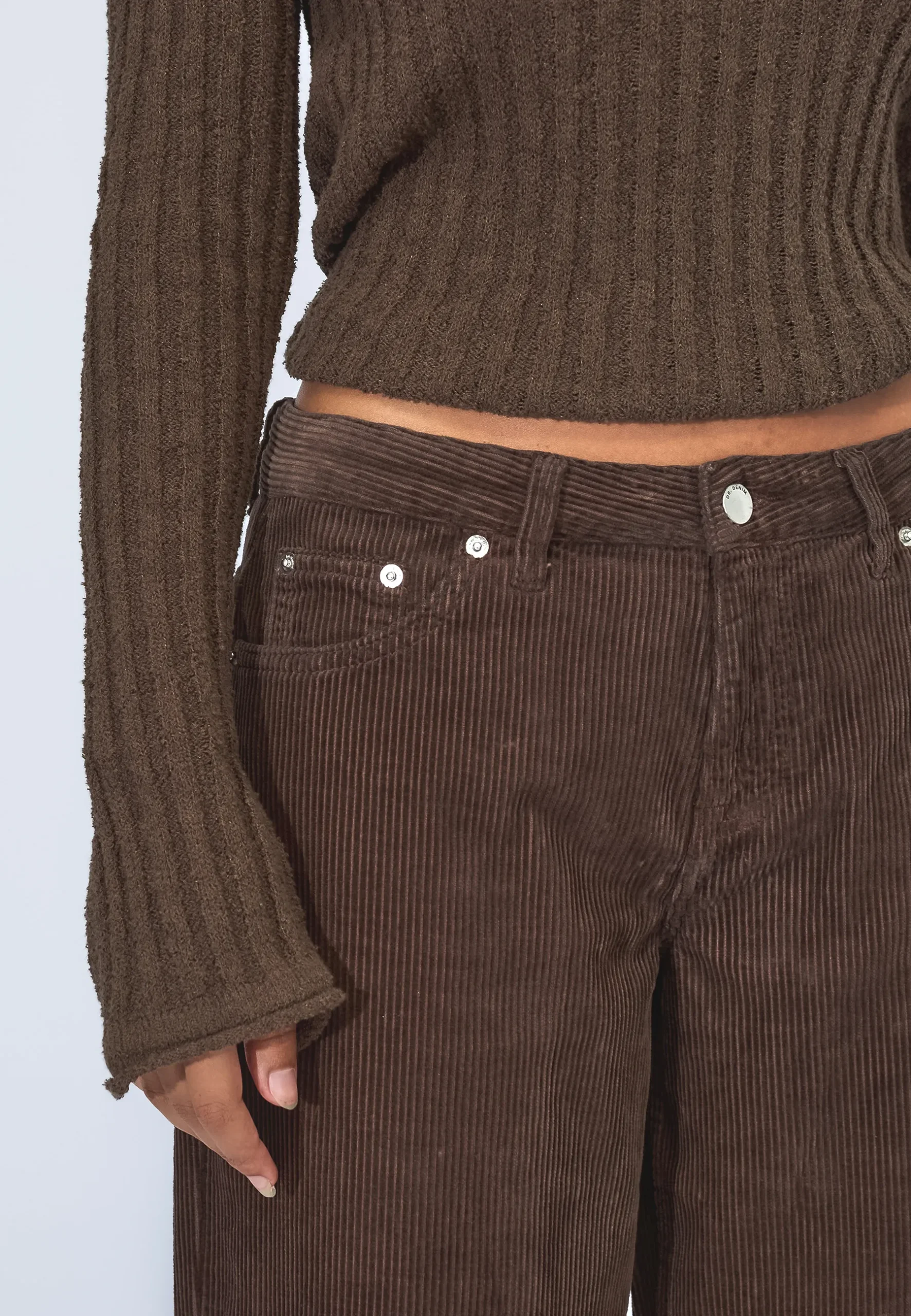 Dr.Denim Hill Low Relaxed Dark Brown Cord Dr.Denim Hill Low Relaxed Dark Brown Cord