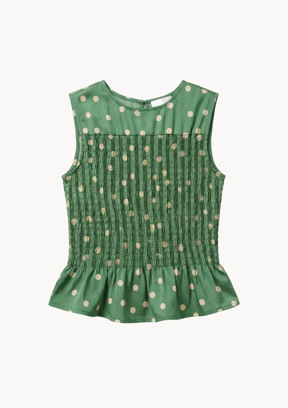 Mintraveler Top Cora gepunktet grün Mintraveler Top Cora gepunktet grün