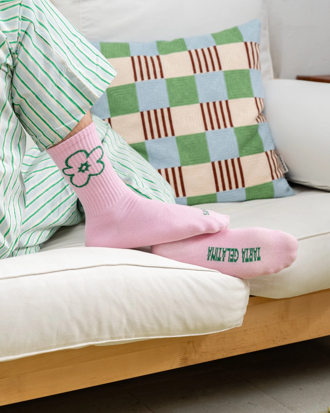 Tarta Gelatina Socken Slow Days Rosa