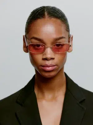 A.Kjaerbede Sonnenbrille Noah Rosegold Galactic Pink