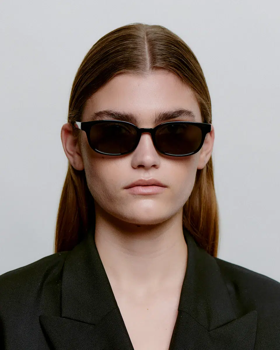 A.Kjaerbede Sonnenbrille Charlie Black