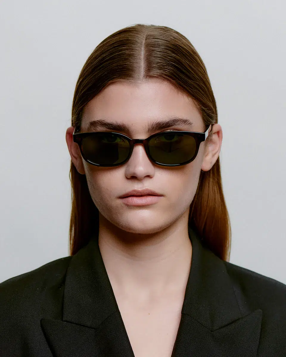 A.Kjaerbede Sonnenbrille Charlie Demi Tortoise