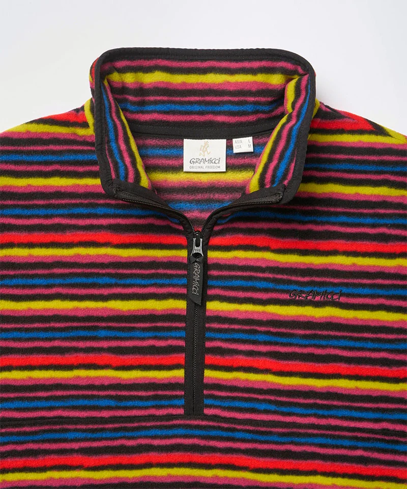 Gramicci Thermal Fleece Pullover Multi-Stripe