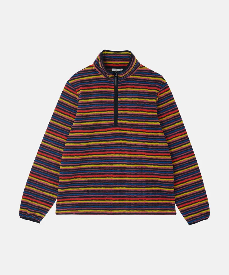 Gramicci Thermal Fleece Pullover Multi-Stripe Gramicci Thermal Fleece Pullover Multi-Stripe