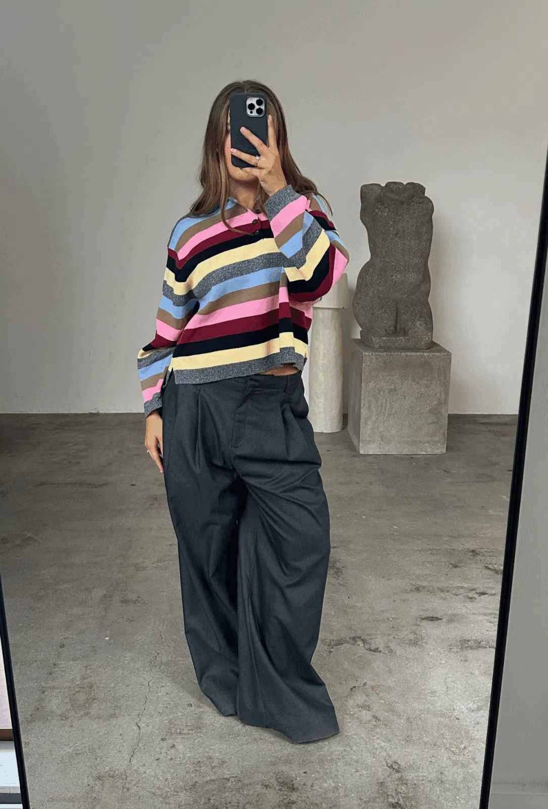 Boii Studios Langarmshirt Jisse Polo Multi