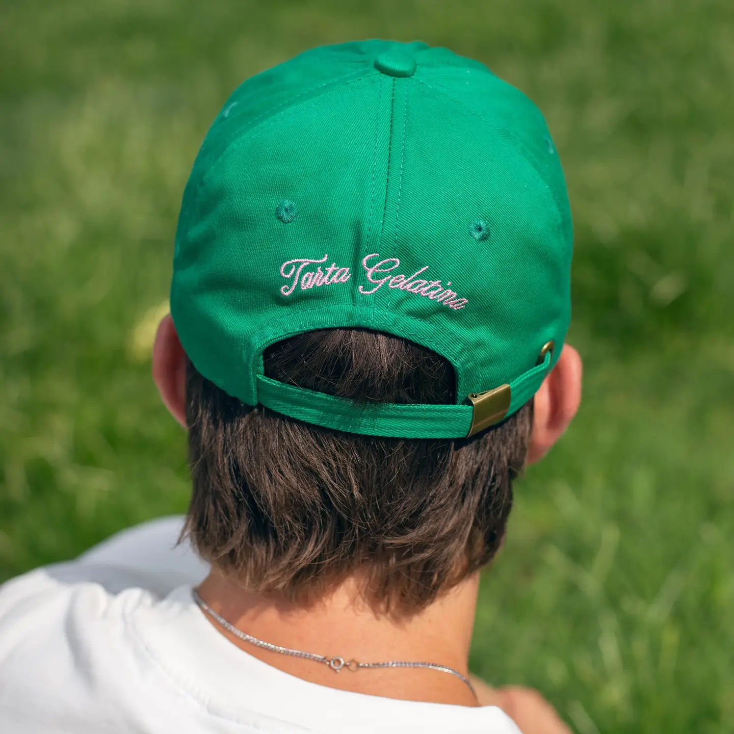 Tarta Gelatina Cap Blume Grün
