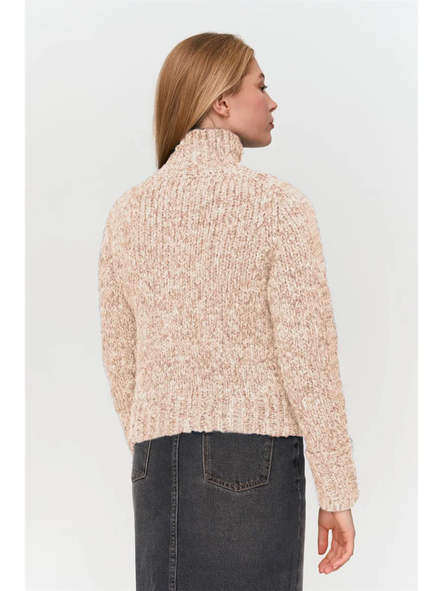 24 Colours Strickjacke beige