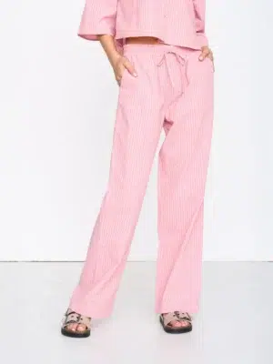 24 Colours Hose aus Baumwoll-Mix pink
