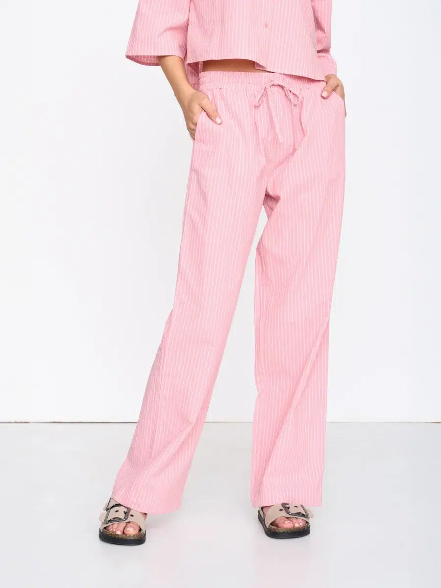 24 Colours Hose aus Baumwoll-Mix pink