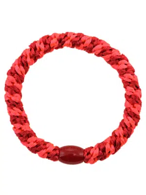 Kknekki Haargummi Red Neon Pink Stripe