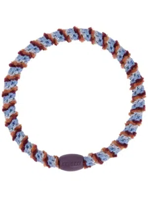 Kknekki Haargummi Slim Mix Skyblue Teracotta Velvet