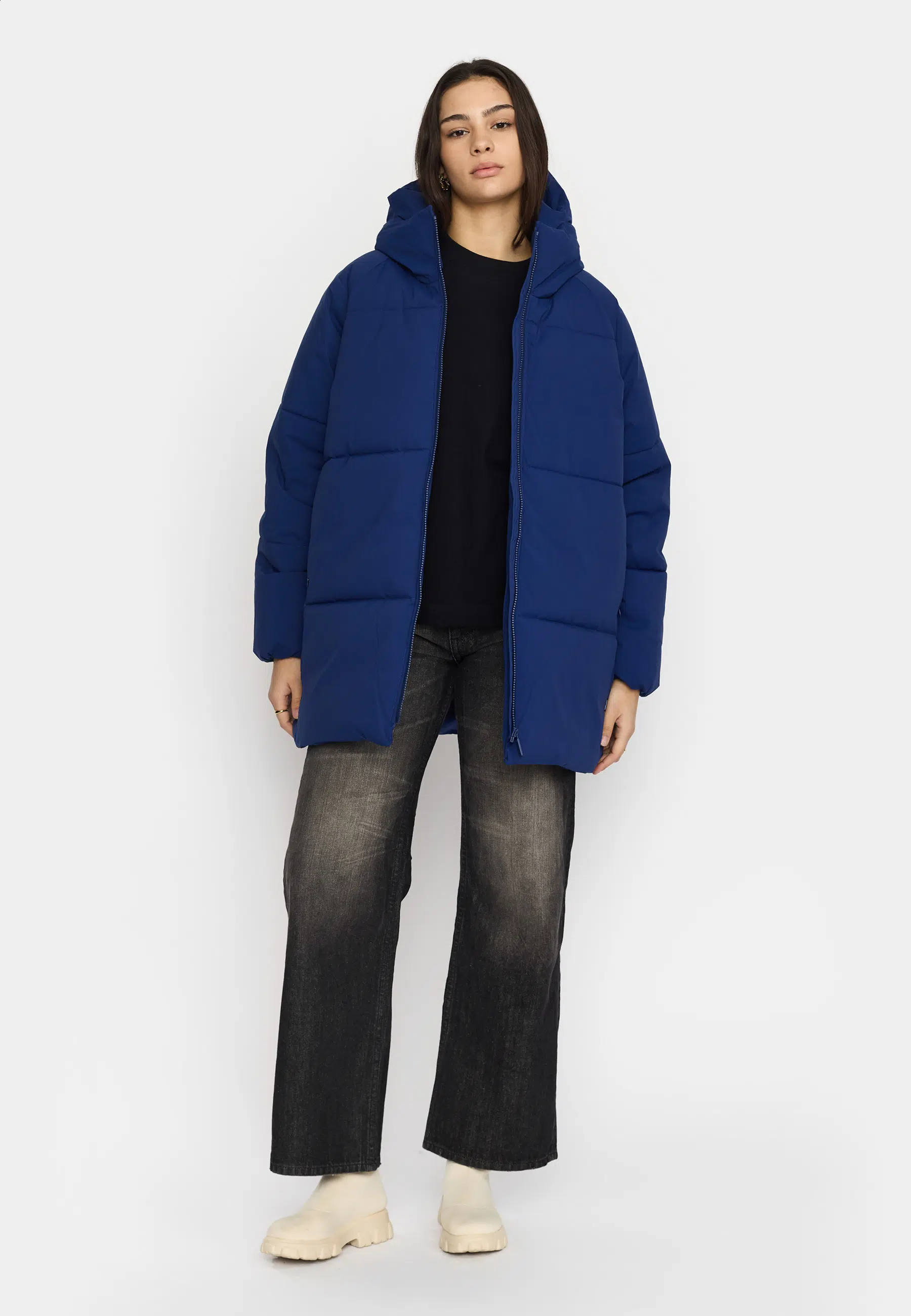 Selfhood Pufferjacke Oversized Blue Selfhood Pufferjacke Oversized Blue
