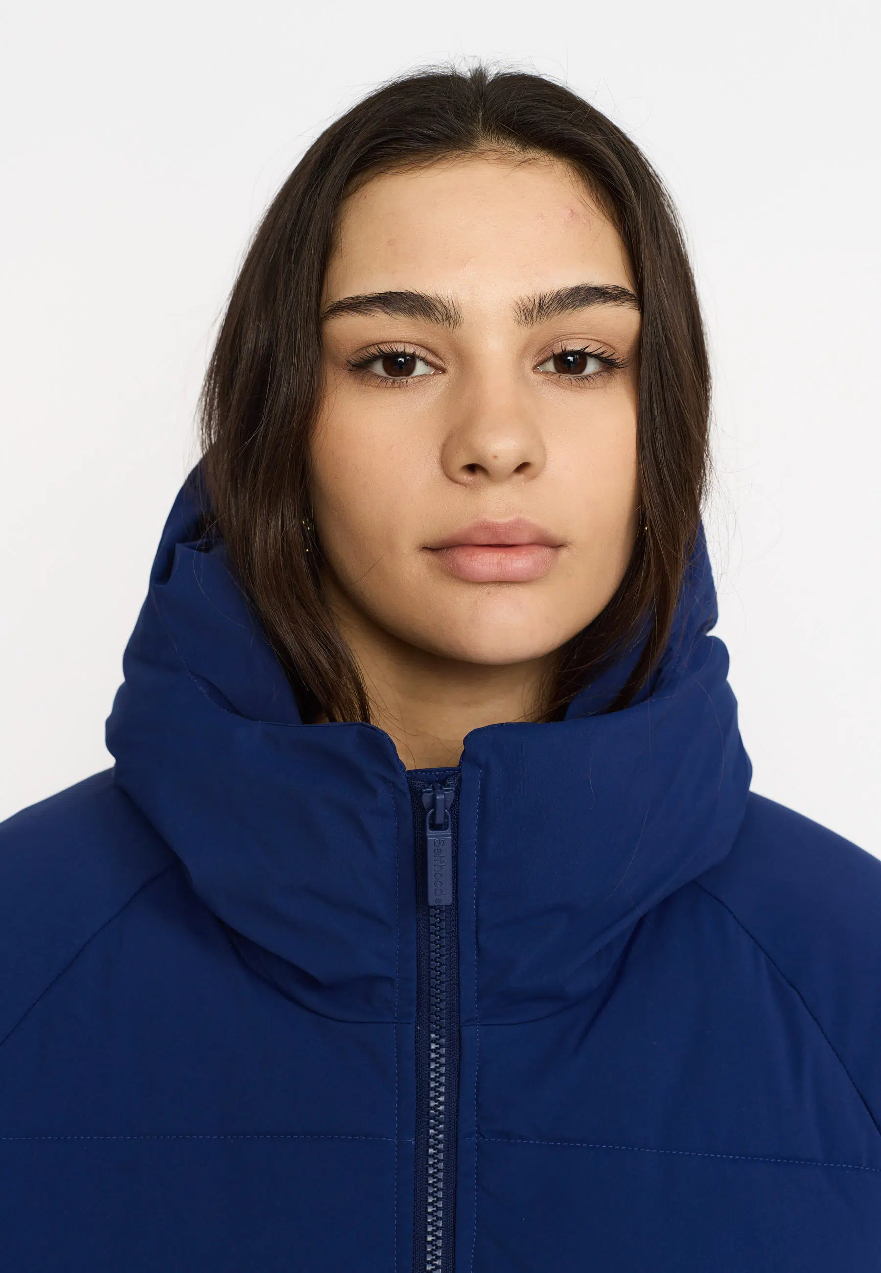 Selfhood Pufferjacke Oversized Blue Selfhood Pufferjacke Oversized Blue