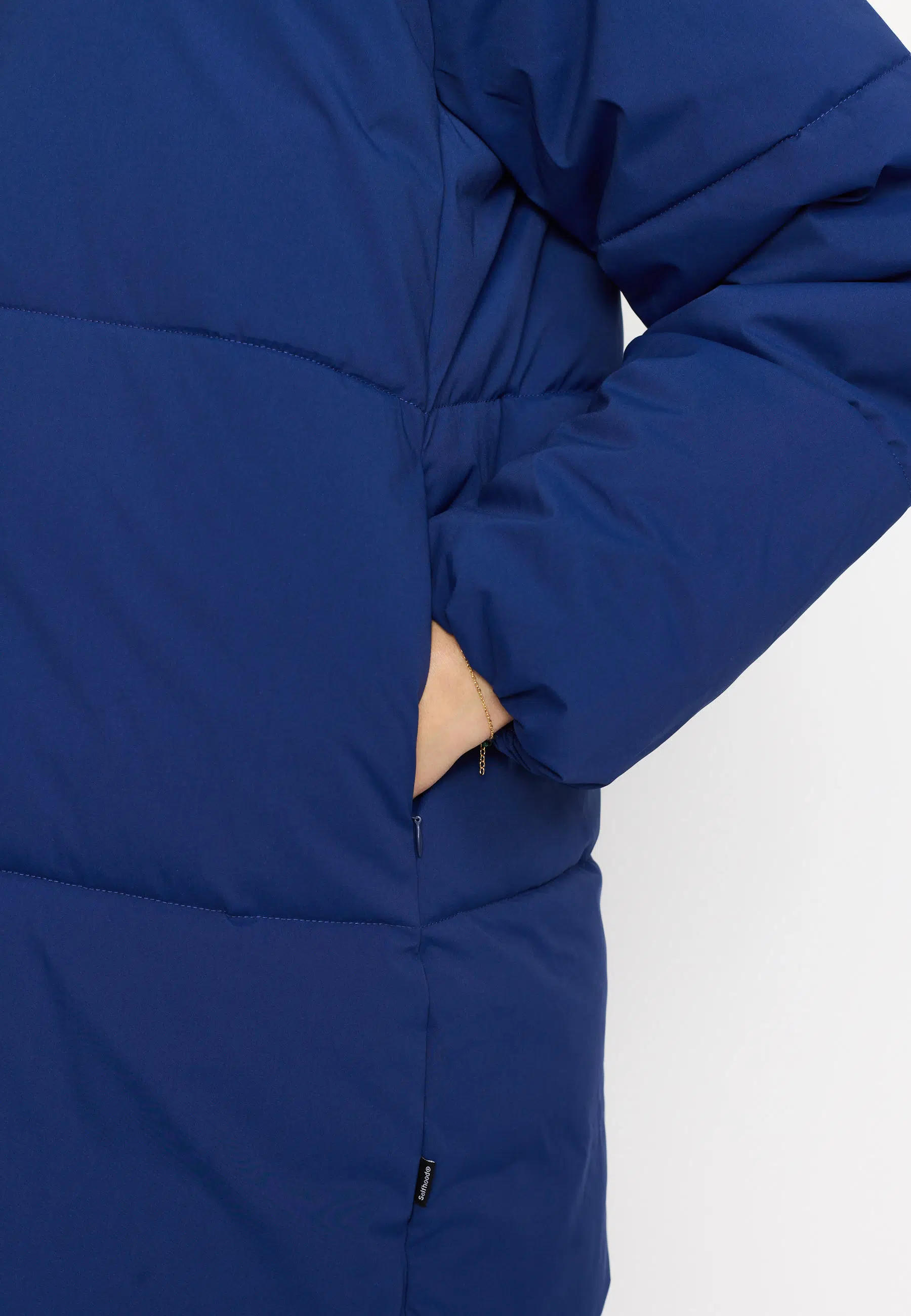Selfhood Pufferjacke Oversized Blue Selfhood Pufferjacke Oversized Blue