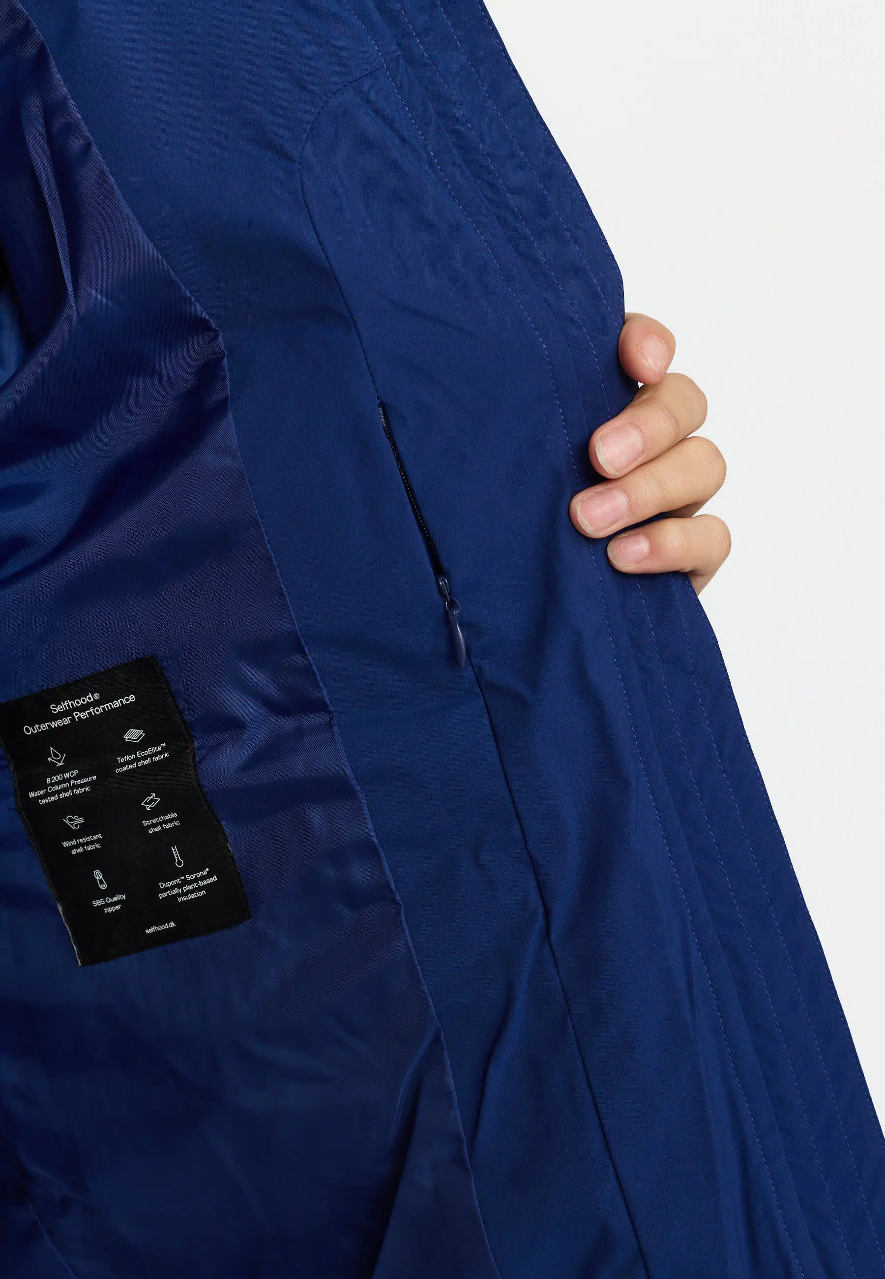 Selfhood Pufferjacke Oversized Blue Selfhood Pufferjacke Oversized Blue