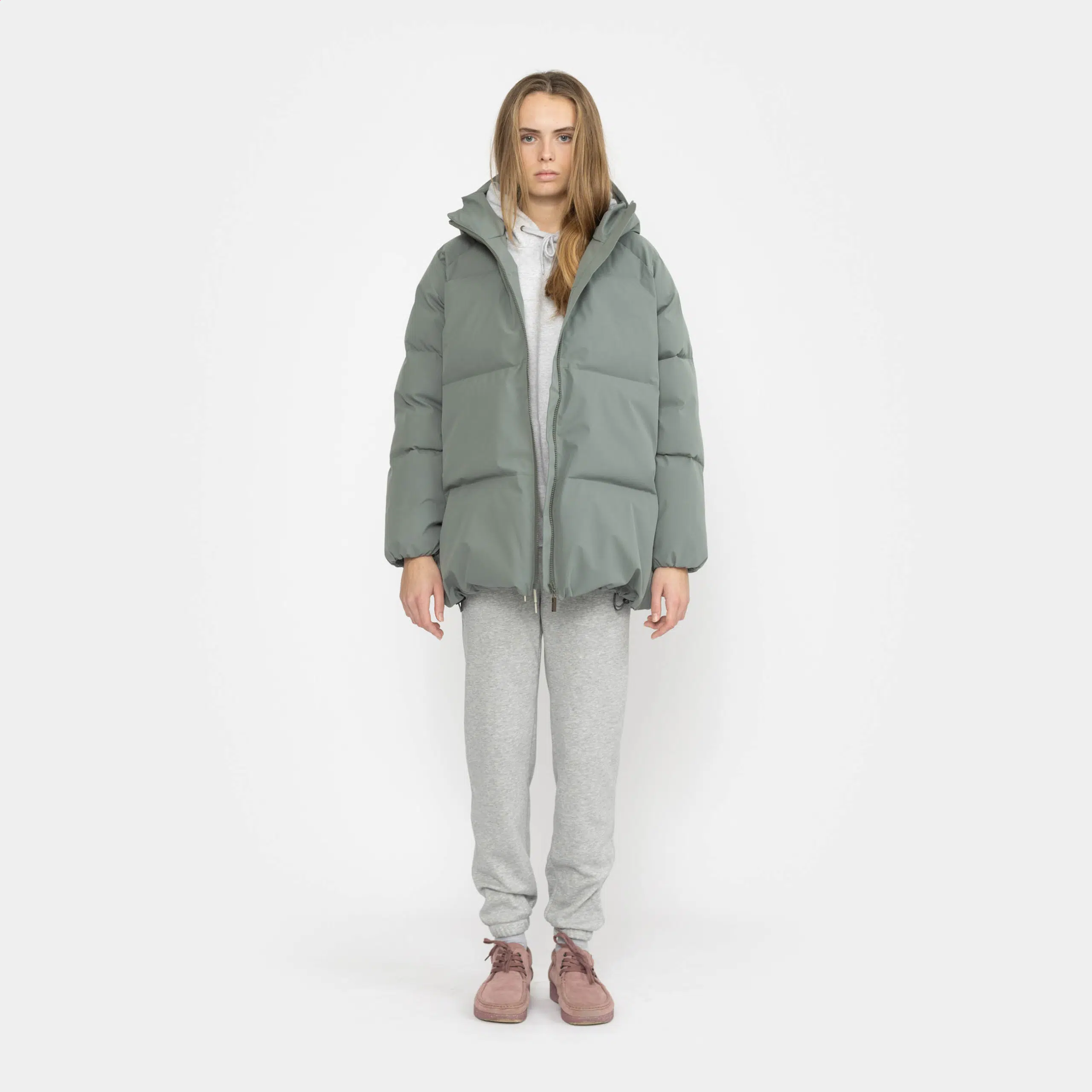 Selfhood Pufferjacke Oversized Dustpetrol