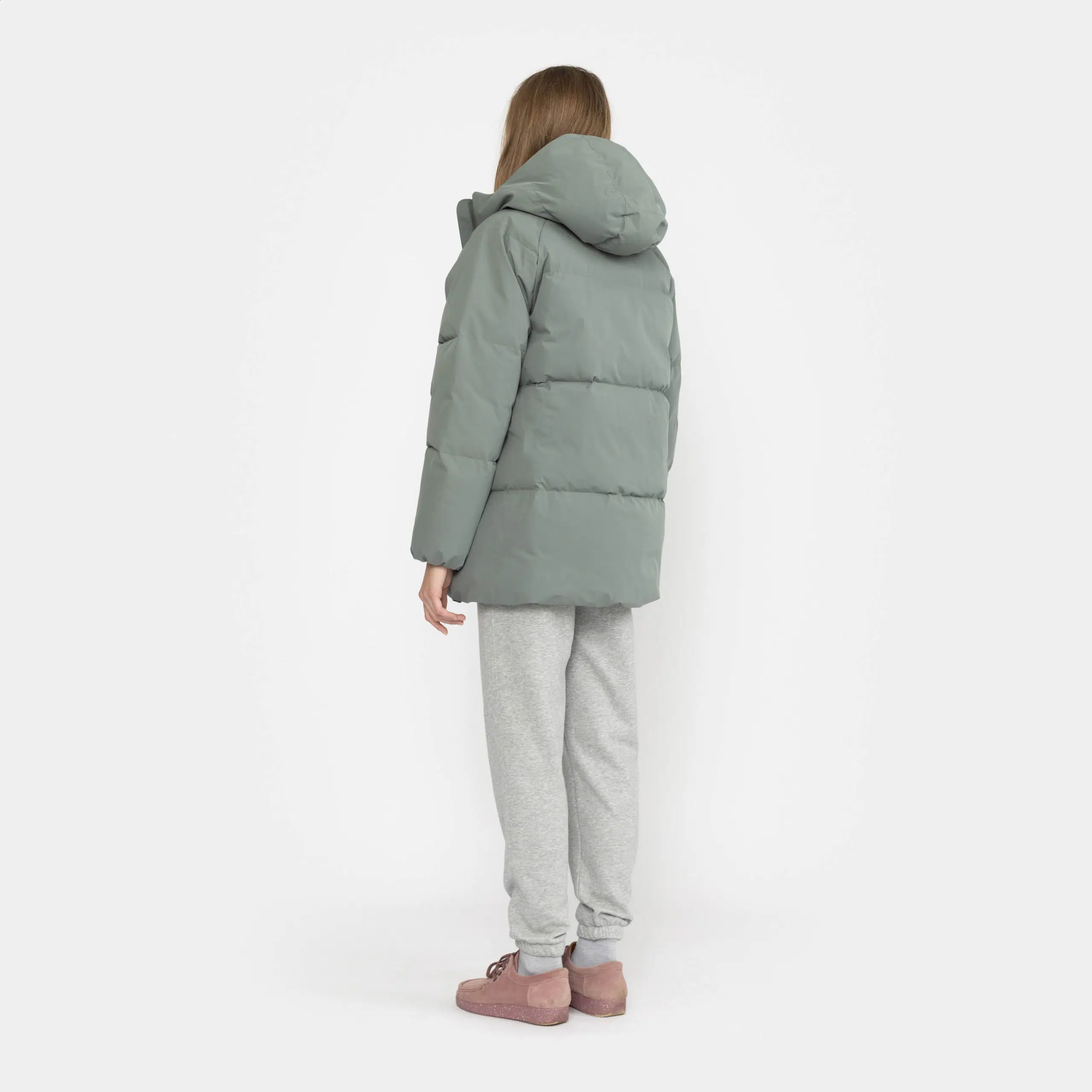 Selfhood Pufferjacke Oversized Dustpetrol