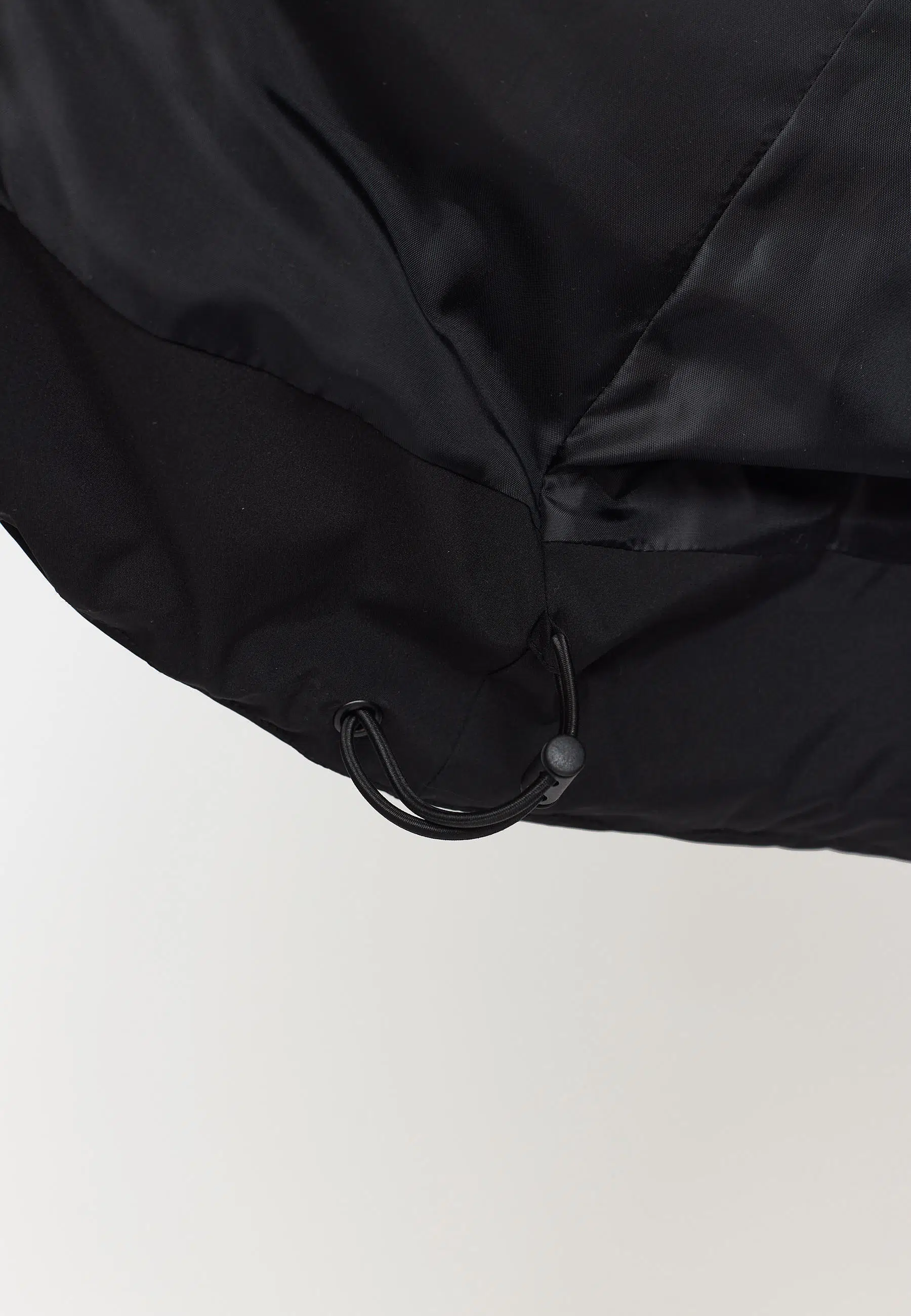 Selfhood Pufferjacke Hooded Black Selfhood Pufferjacke Hooded Black