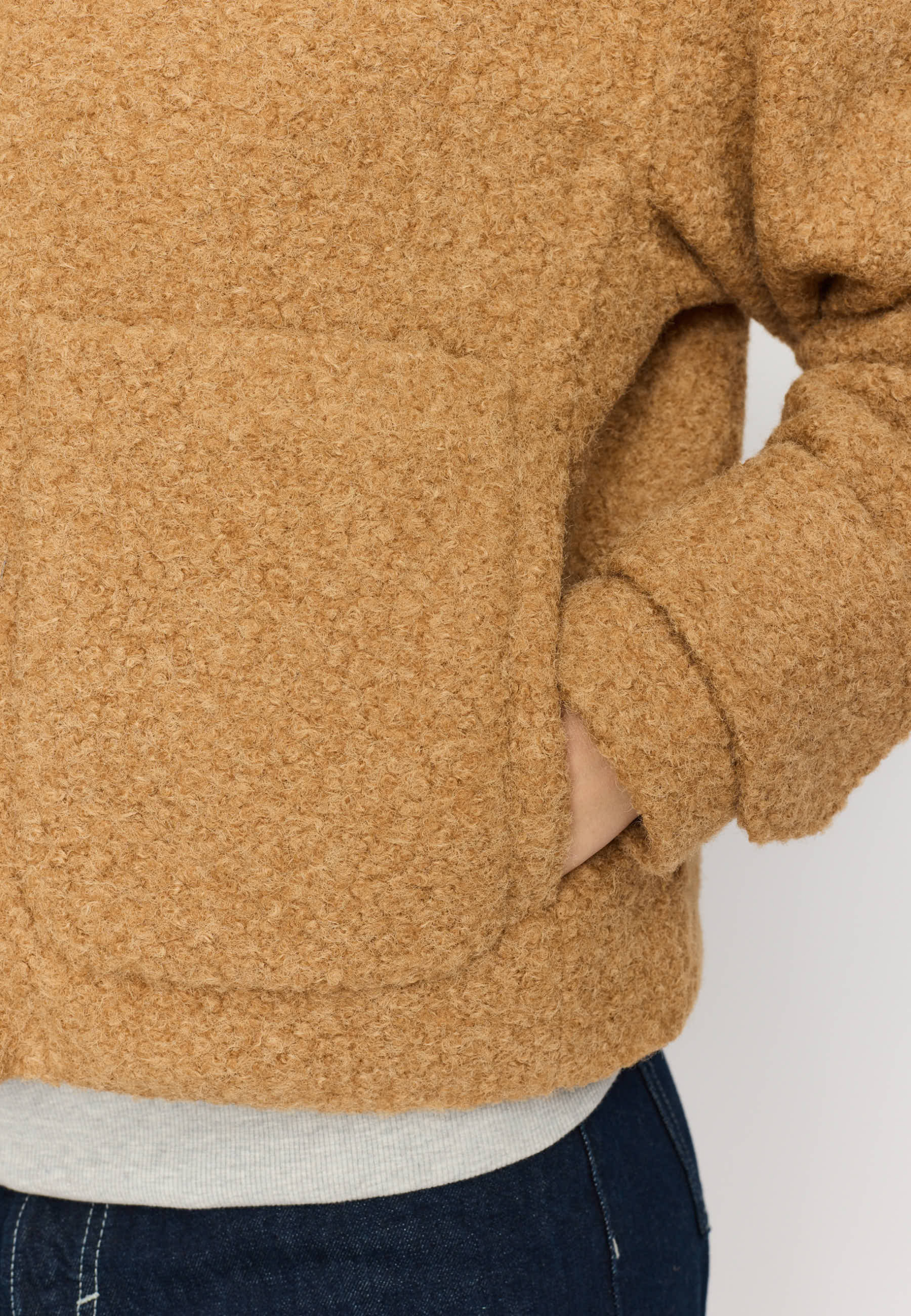 Selfhood Short Jacket Camel Selfhood Short Jacket Camel