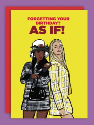 Studio Soph Postkarte "Forgetting Your Birthday? As If!"
