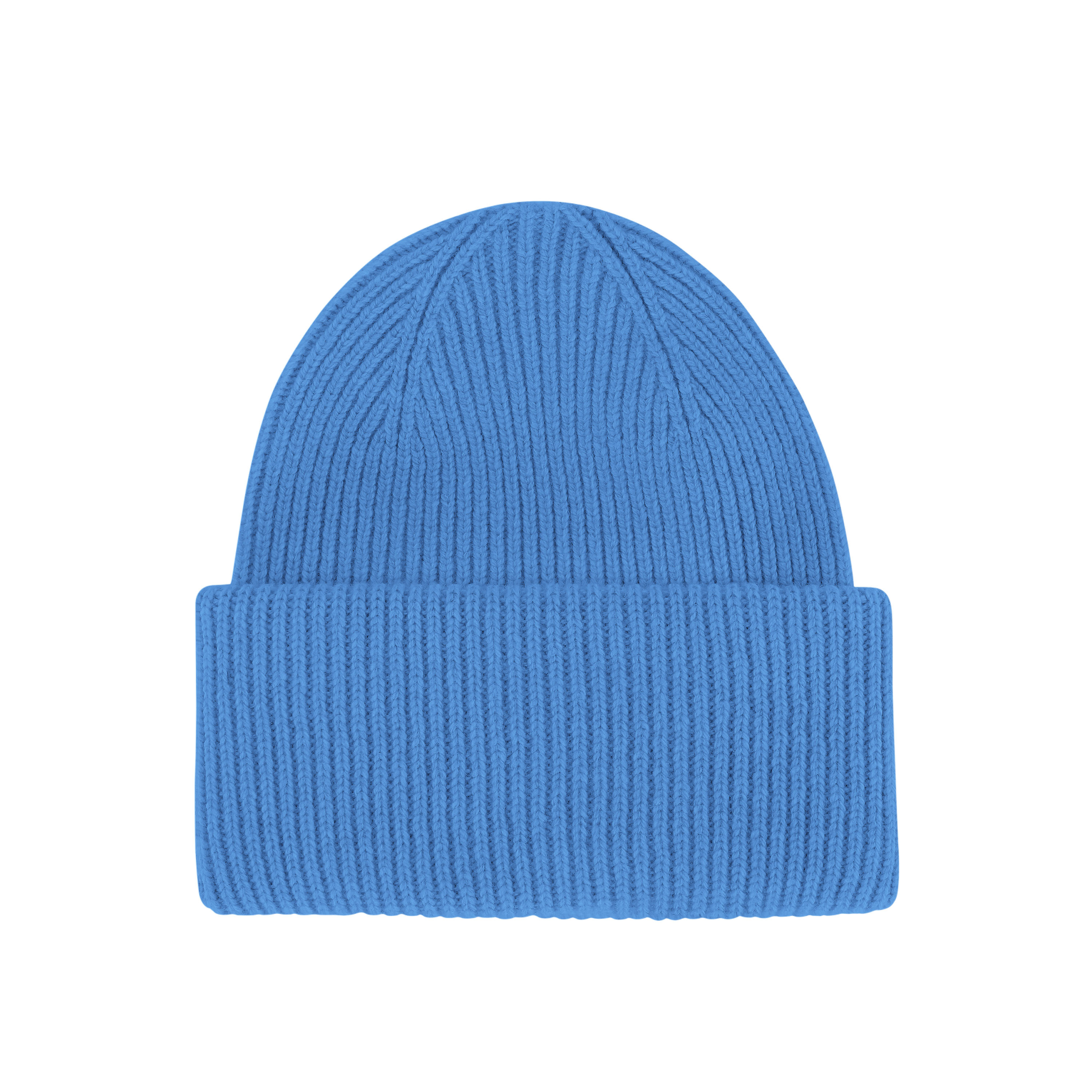 Colourful Standard Mütze Merinowolle Pacific Blue