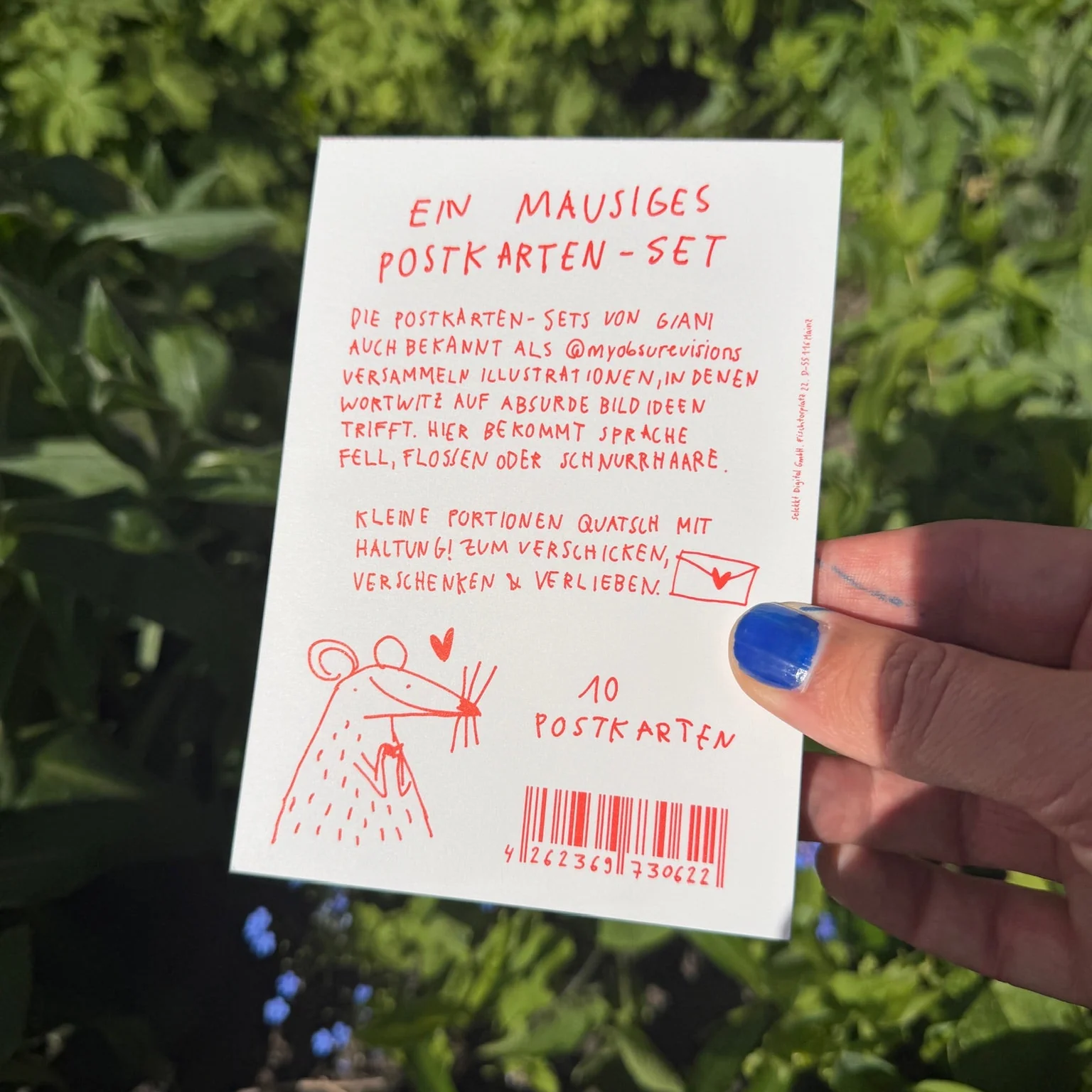 Gianluca Scigliano 10 mausige Postkarten: Set zum Verschicken & Verschenken Gianluca Scigliano 10 mausige Postkarten: Set zum Verschicken & Verschenken