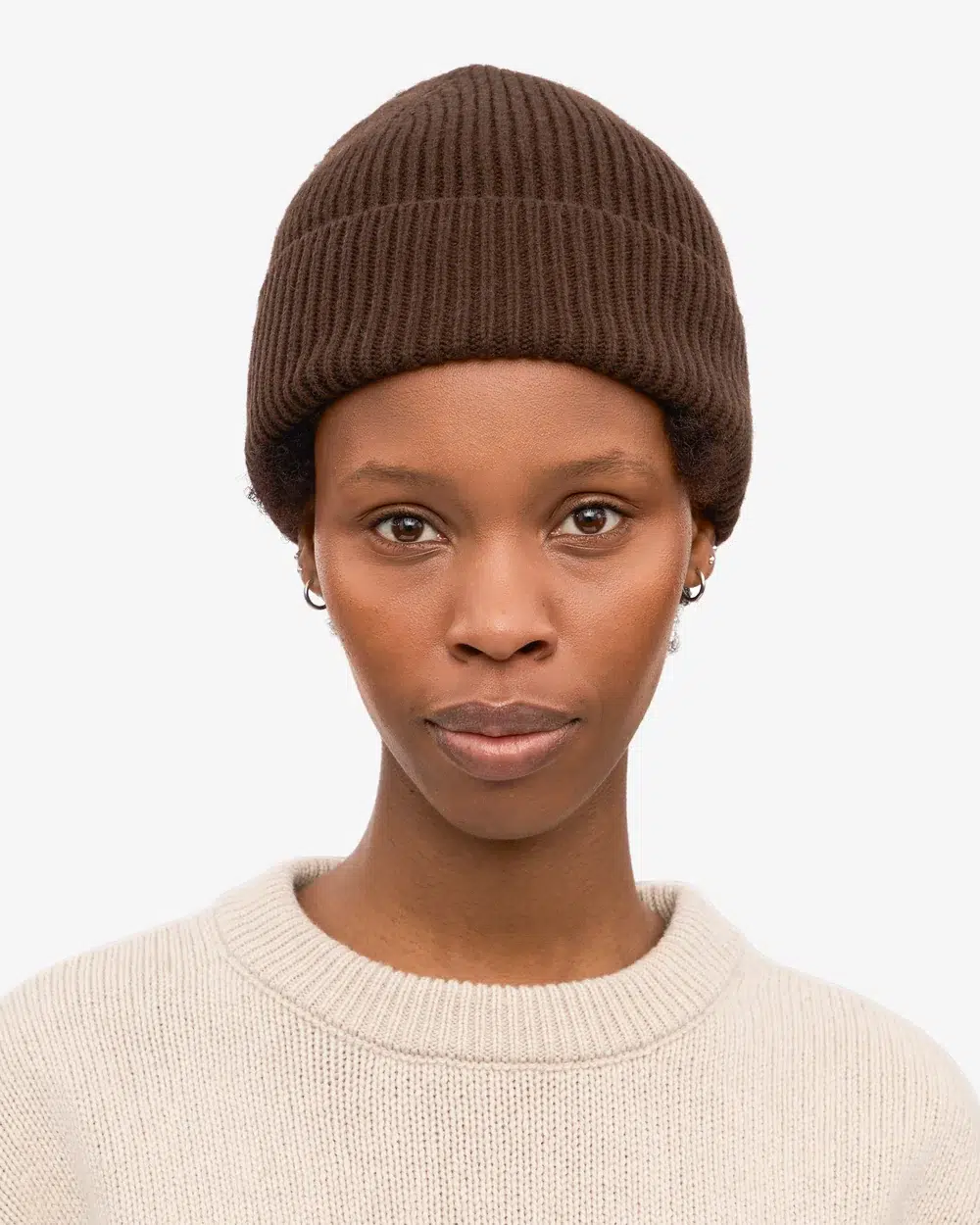 Colourful Standard Beanie Merinowolle Coffee Brown