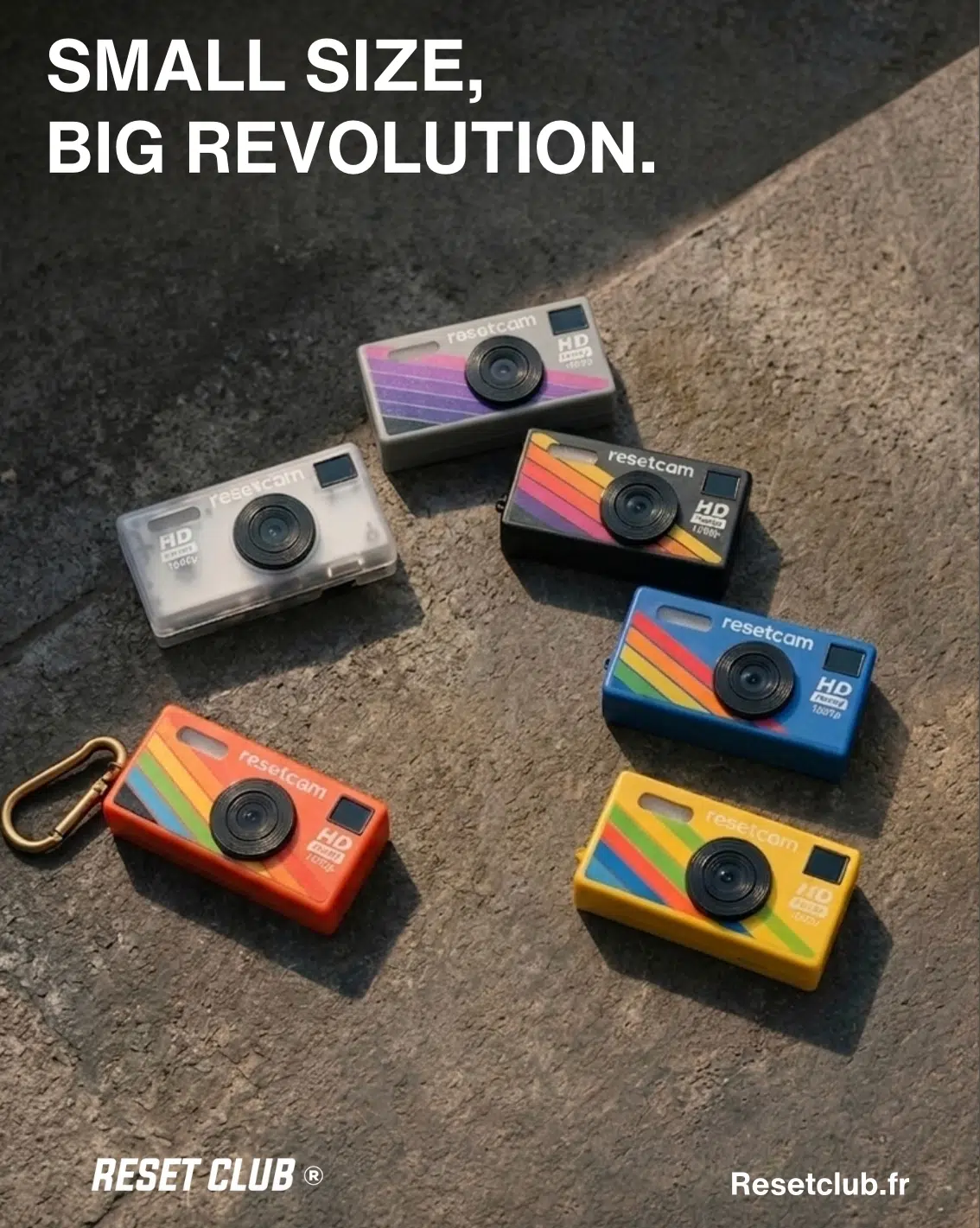 Reset Cam Ikonische Retro-Minikamera