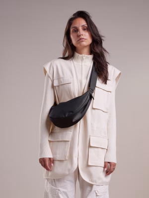 Got Bag Umhängetasche Moon Bag Small Monochrome black