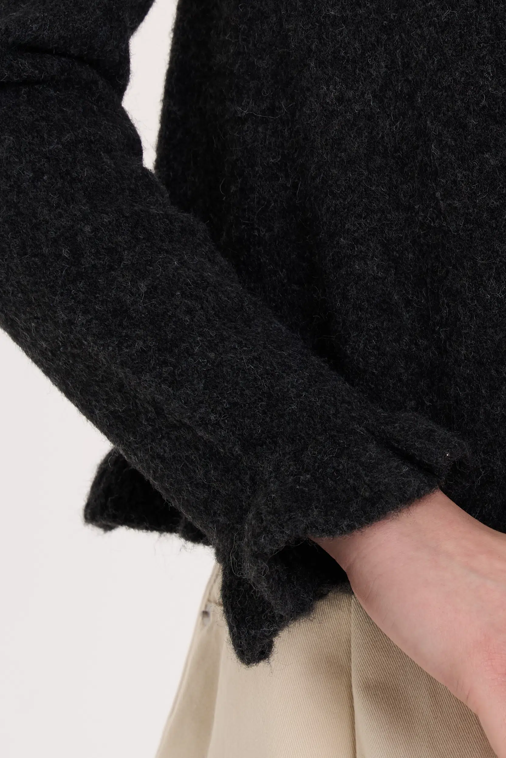 24 Colours Strickjacke schwarz