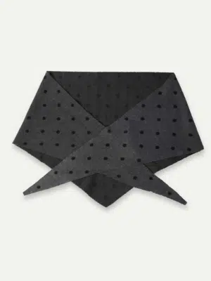 Compania Fantastica Schal Grau Polka Dots