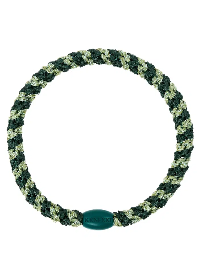Kknekki Haargummi Slim Jungle Pistachio glitter