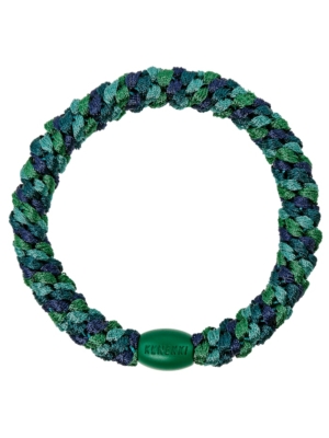 Kknekki Haargummi Mix Navy-Forrest Green