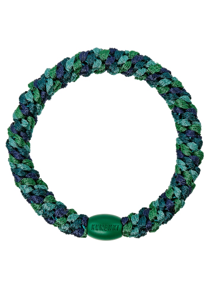 Kknekki Haargummi Mix Navy-Forrest Green