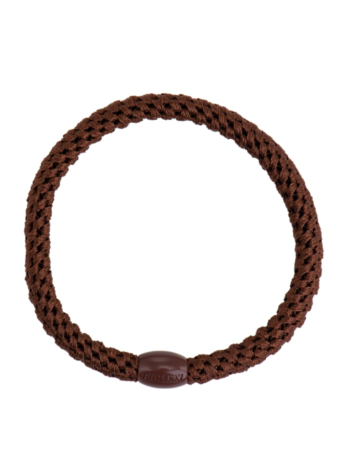Kknekki Haargummi Slim Mid Brown