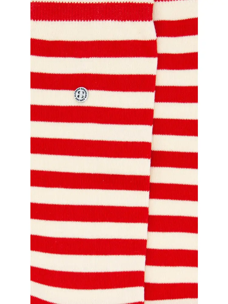 Alfredo Gonzales Socken Harbour Stripes Rot Alfredo Gonzales Socken Harbour Stripes Rot