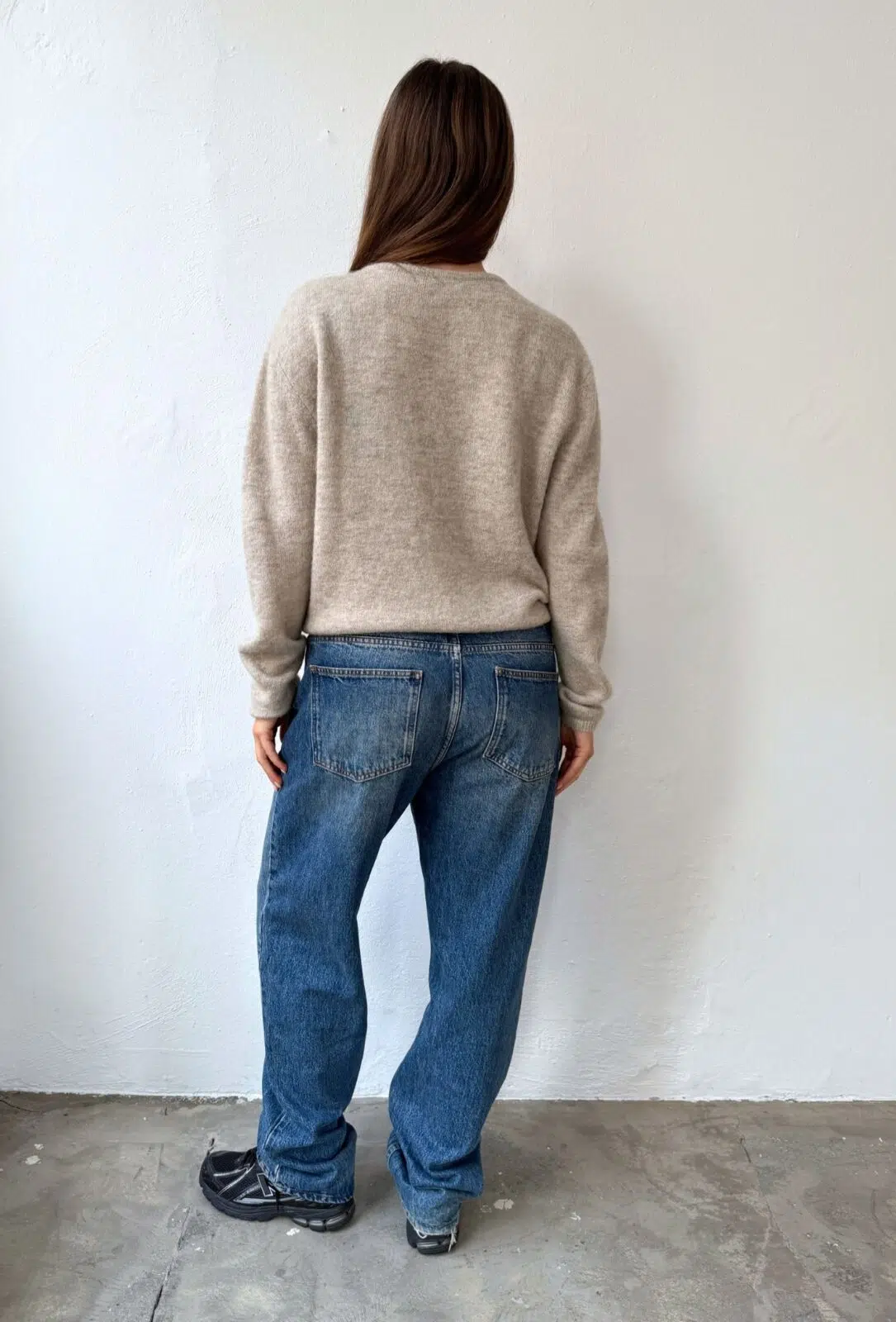 Boii Studios Strickjacke Flora Latte Melange
