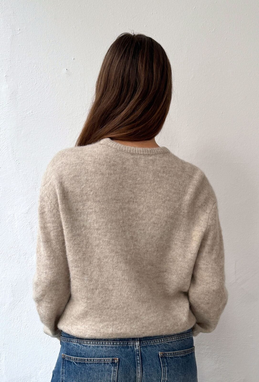 Boii Studios Strickjacke Tilde Latte Melange